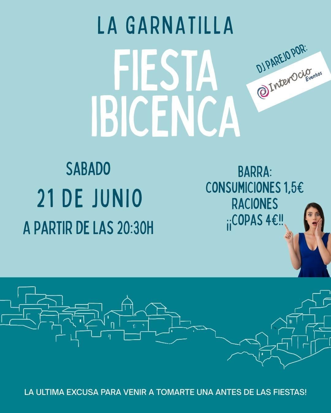 fiesta ibicenca de La Garnatilla